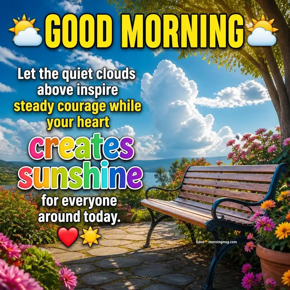Village Good Morning Cloudy