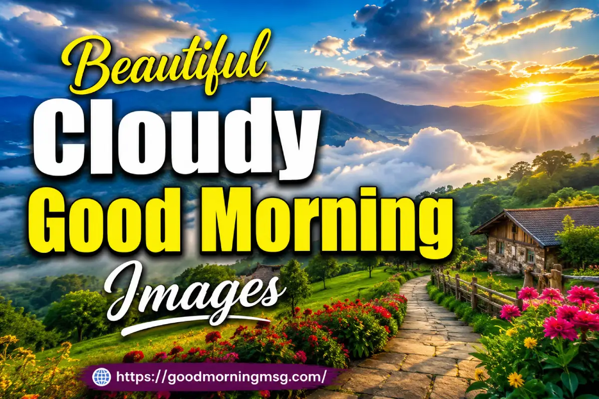 Village And Nature Cloudy Morning Images Full Of Peace And Joy