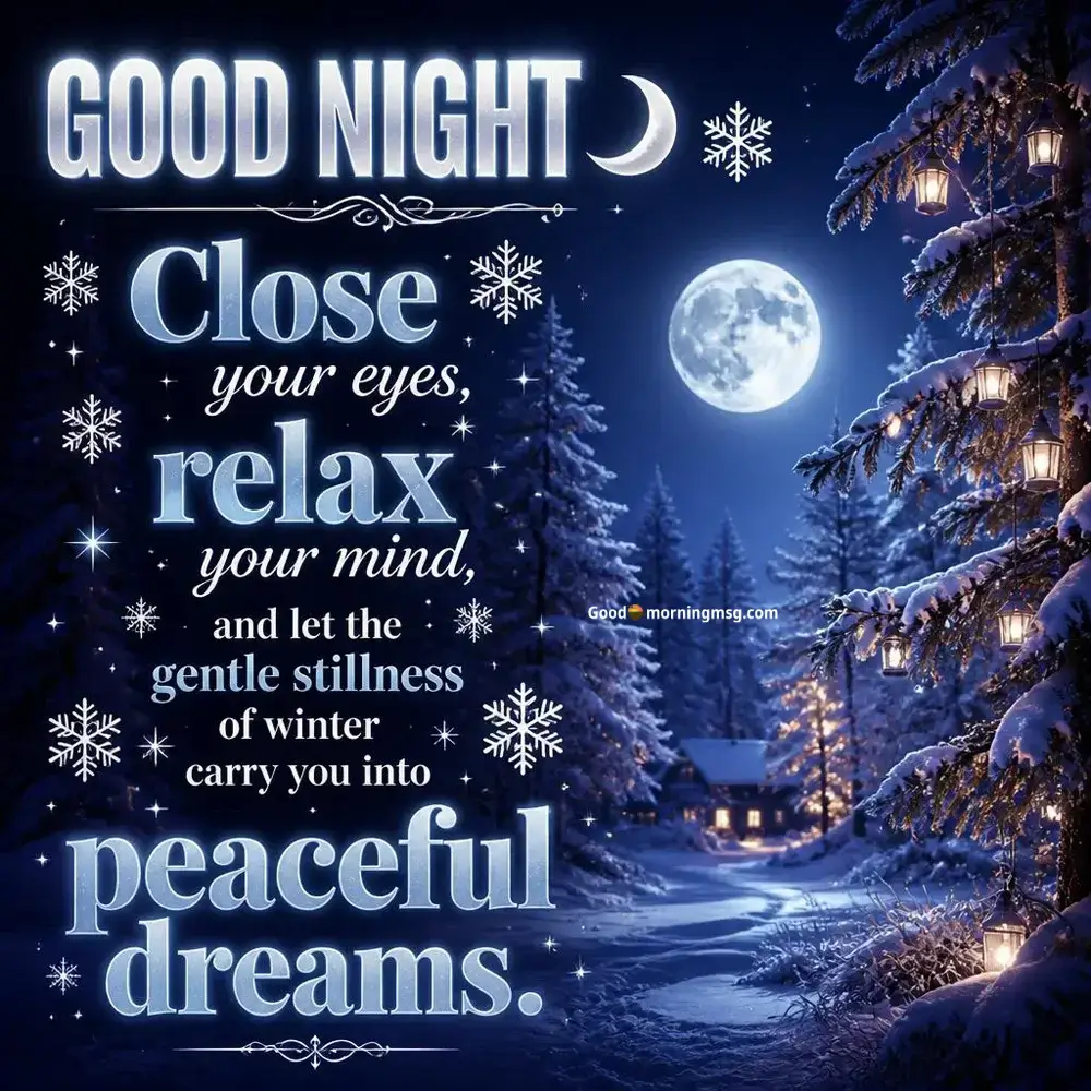 Warm Cozy Good Night Images