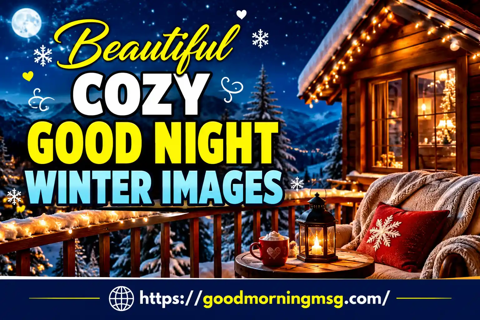Warm And Cozy Good Night Images For Relaxing Winter Nights