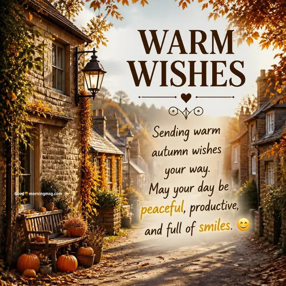 Weather Good Morning Fall