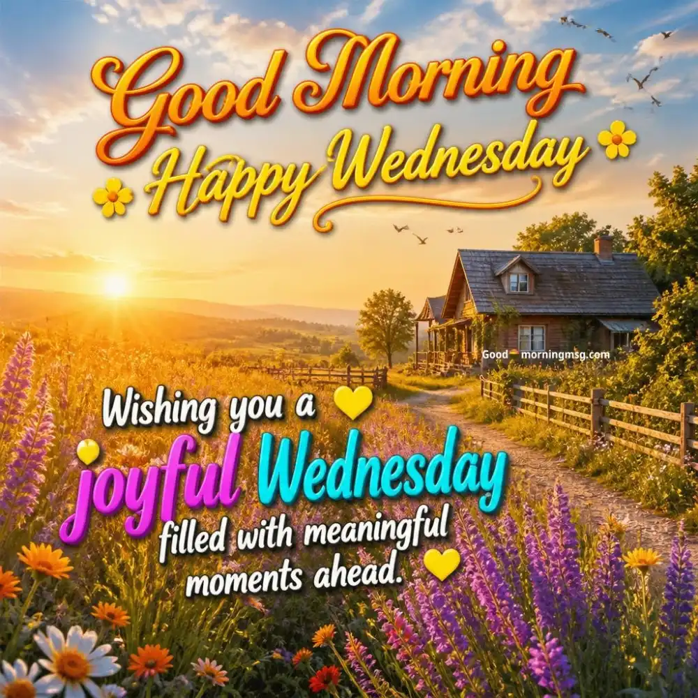 Wednesday Morning Message