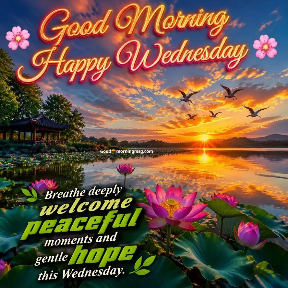 Wednesday Wishes Images
