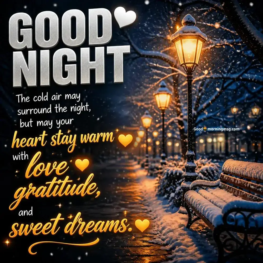 Winter Good Night Stay Warm