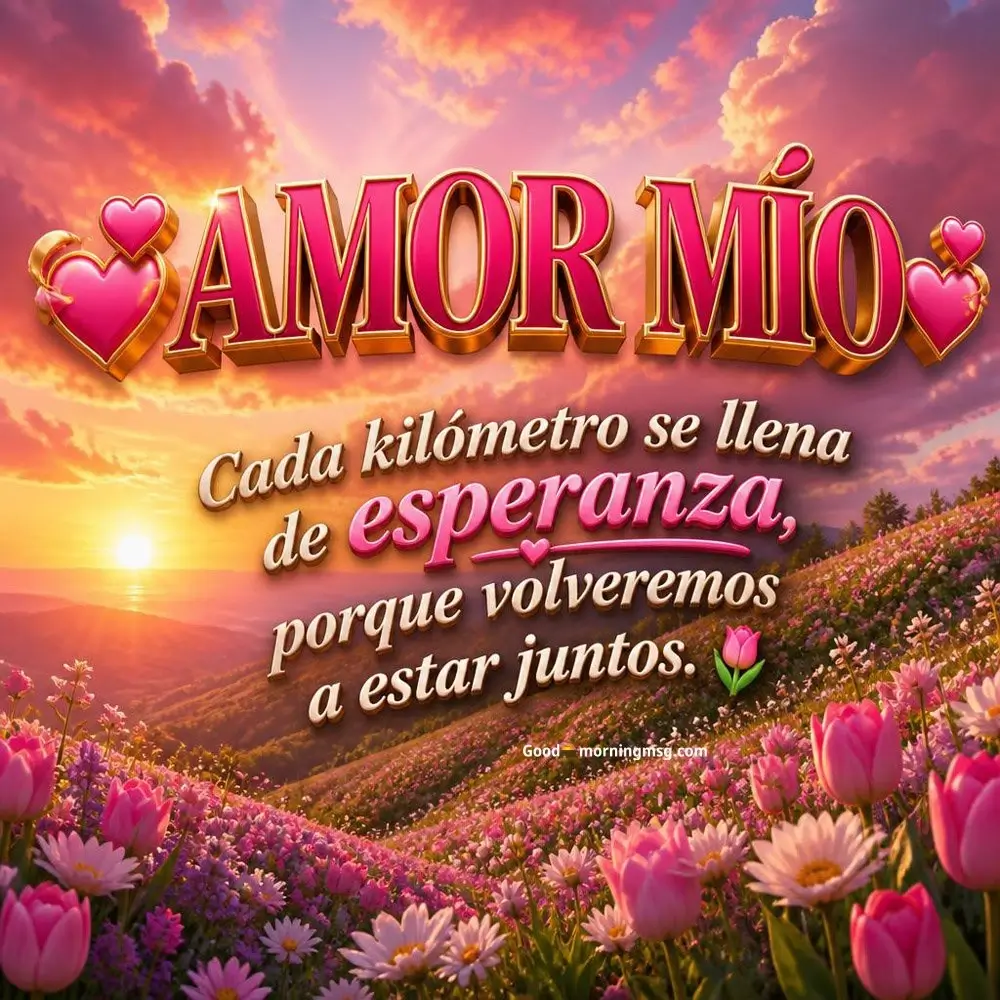 Amigo Buenos Dias A La Distancia