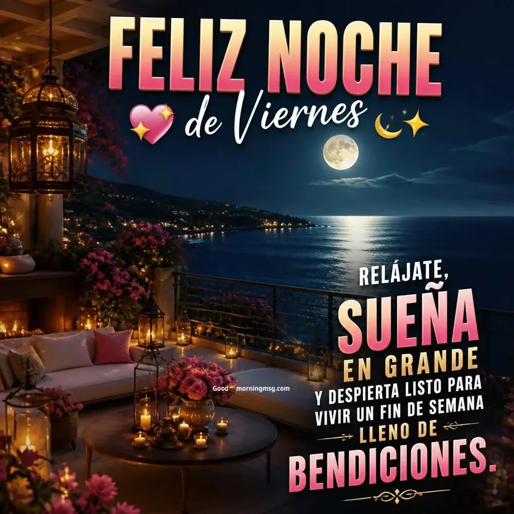 Bonitas Buenas Noches Viernes