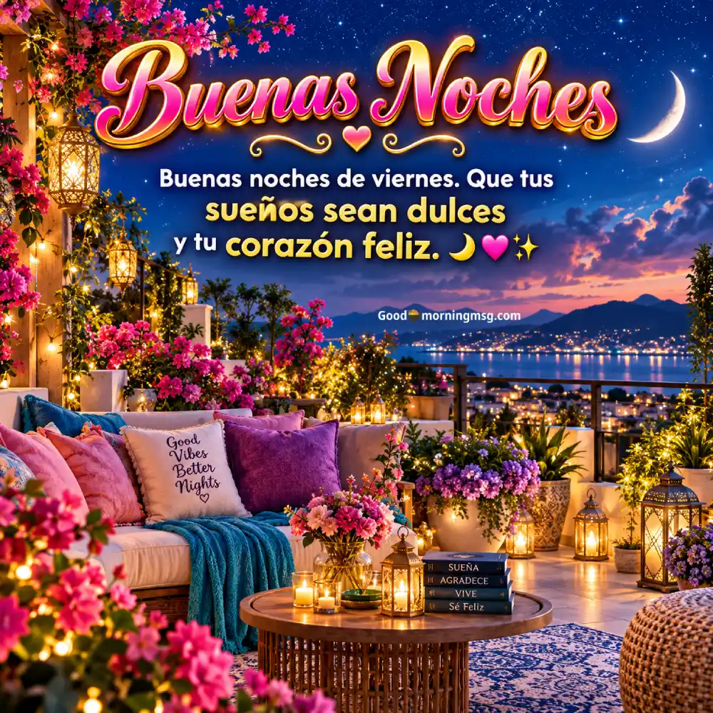 Buenas Noches Viernes Fin De Semana