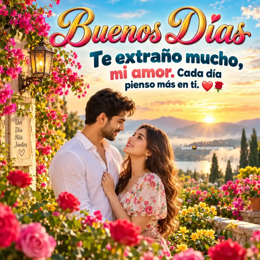 Buenos Días Mi Amor A Distancia