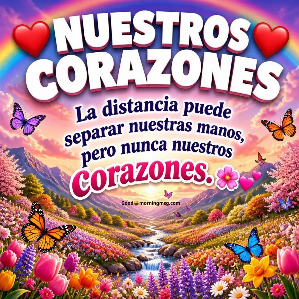 Distancia Un Abrazo De Buenos Dias