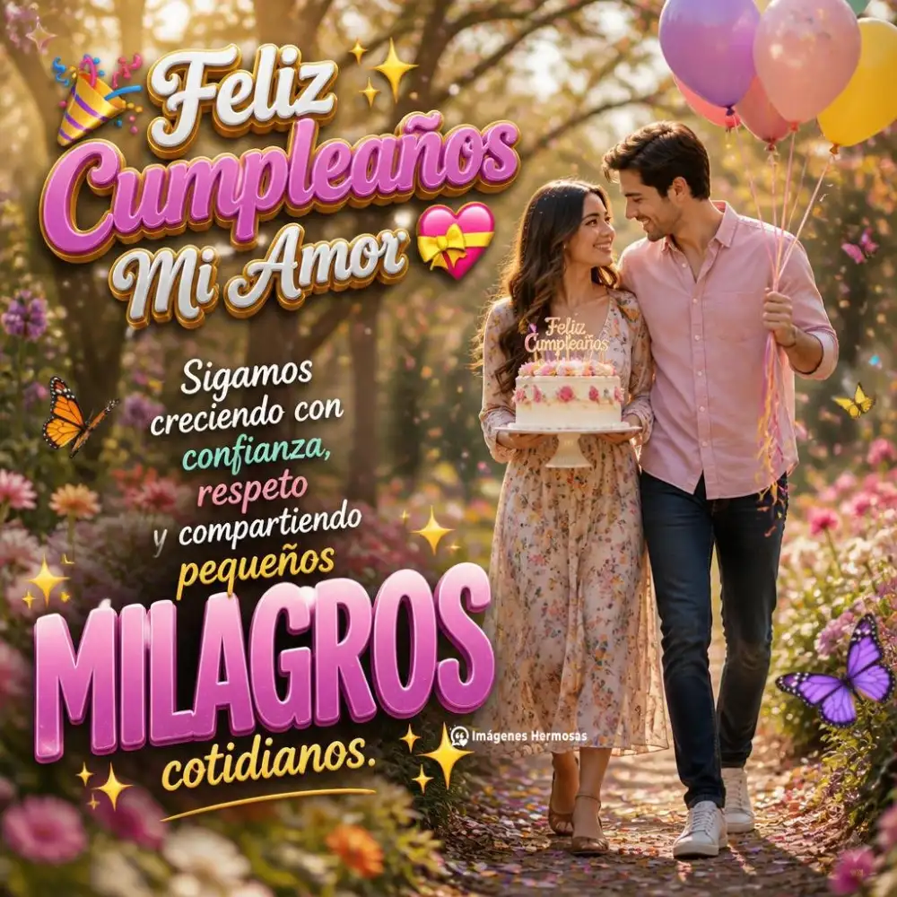 Feliz Cumpleaños Amor Hombre
