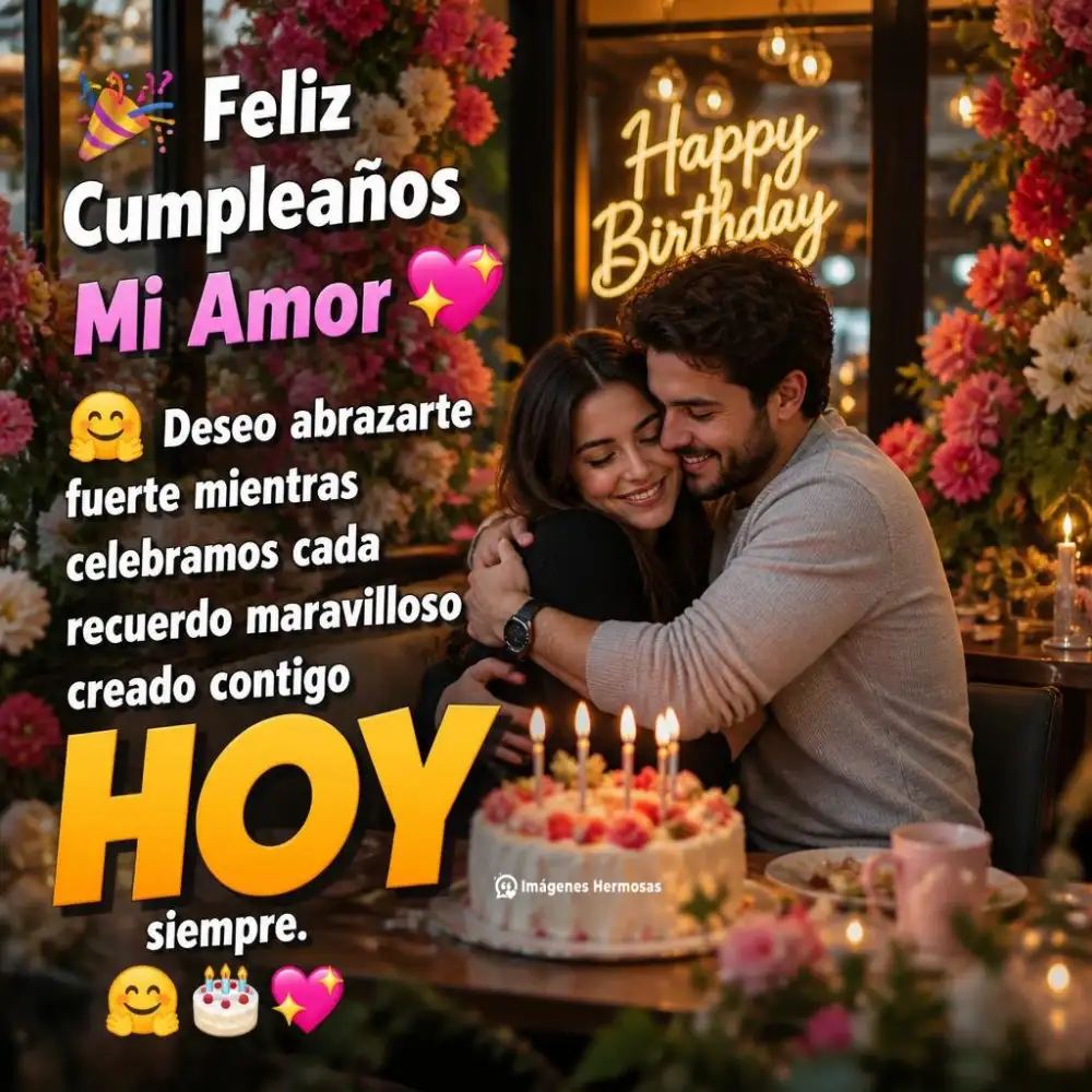 Feliz Cumpleanos Mi Amor