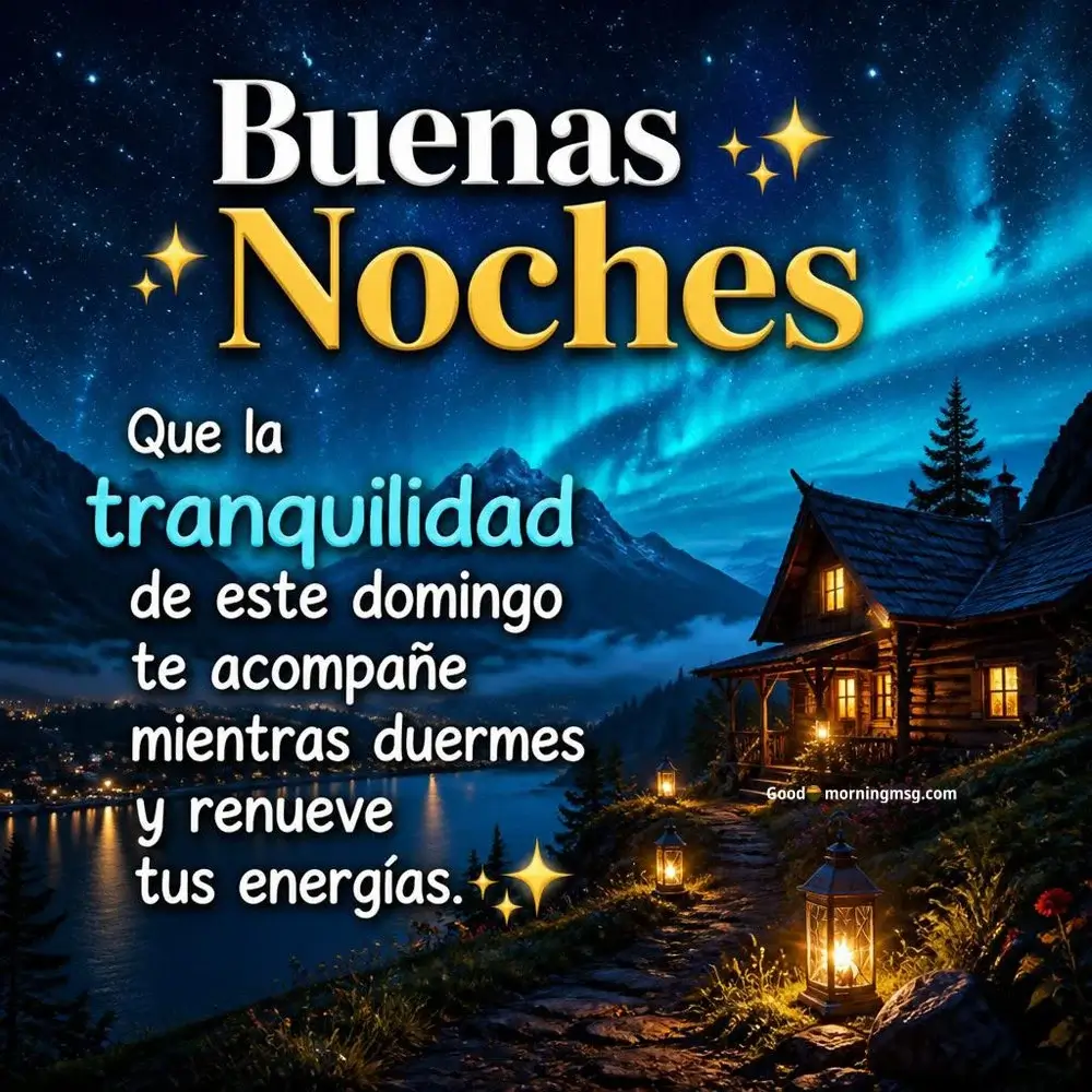 Feliz Noche De Domingo