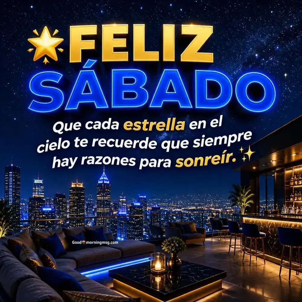 Feliz Noche De Sábado Frases