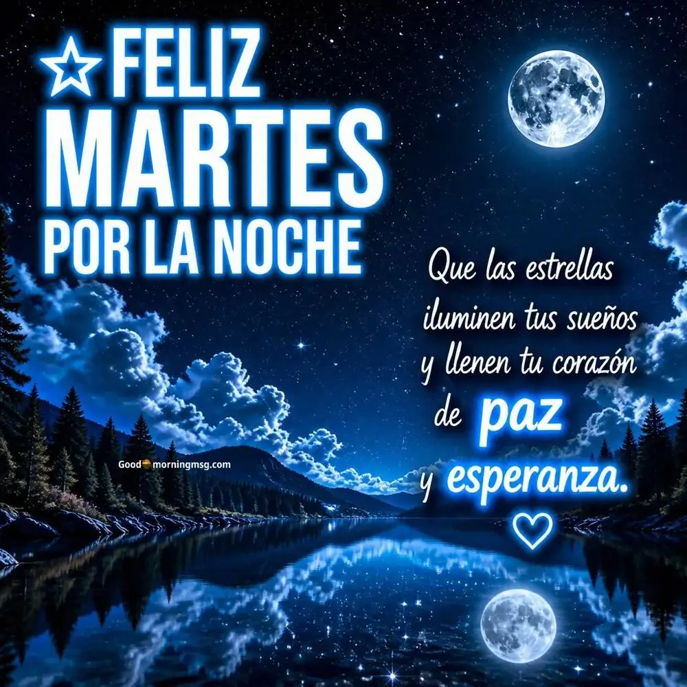 Gracioso Buenas Noches Martes