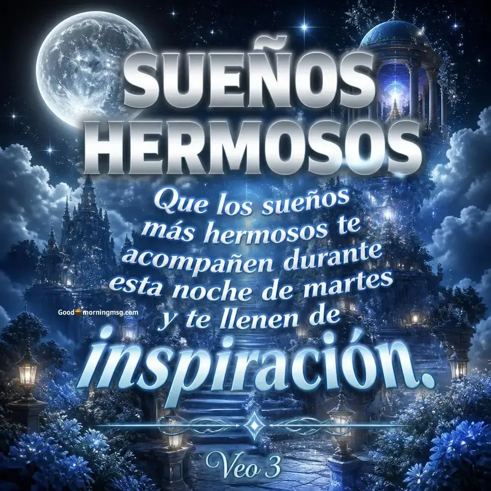 Hasta Mañana Buenas Noches Martes