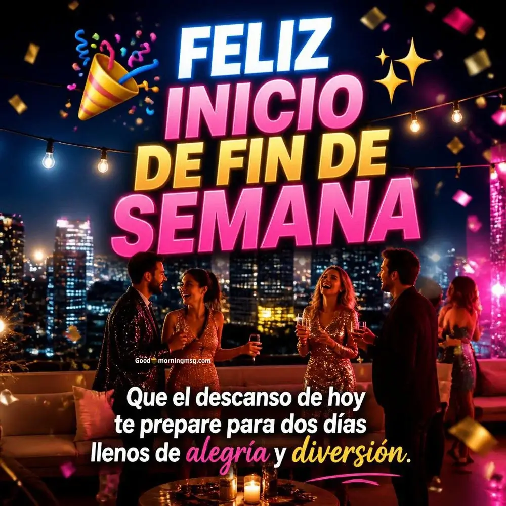 Hasta Mañana Buenas Noches Viernes