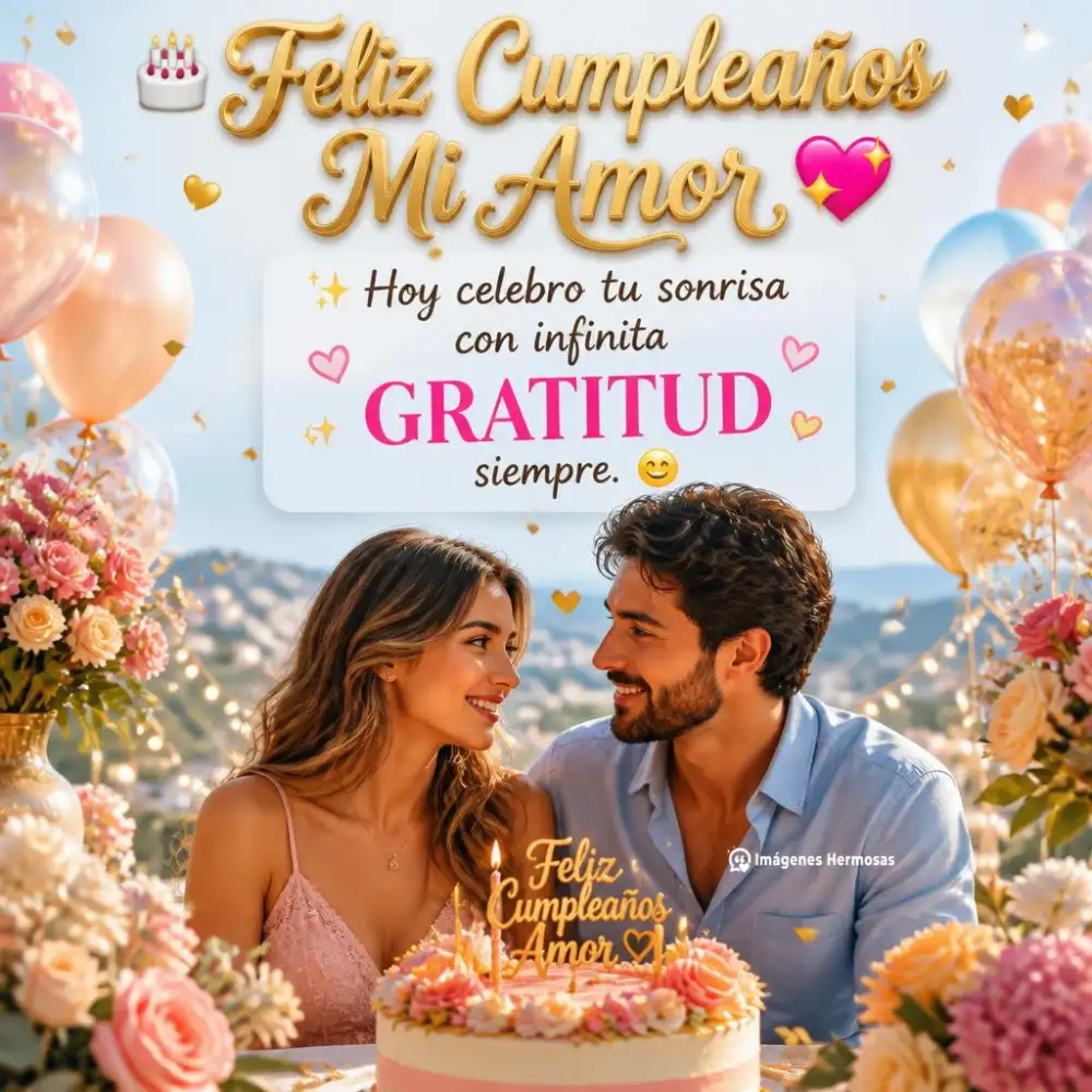 Imagenes De Cumpleaños Para Mi Amor