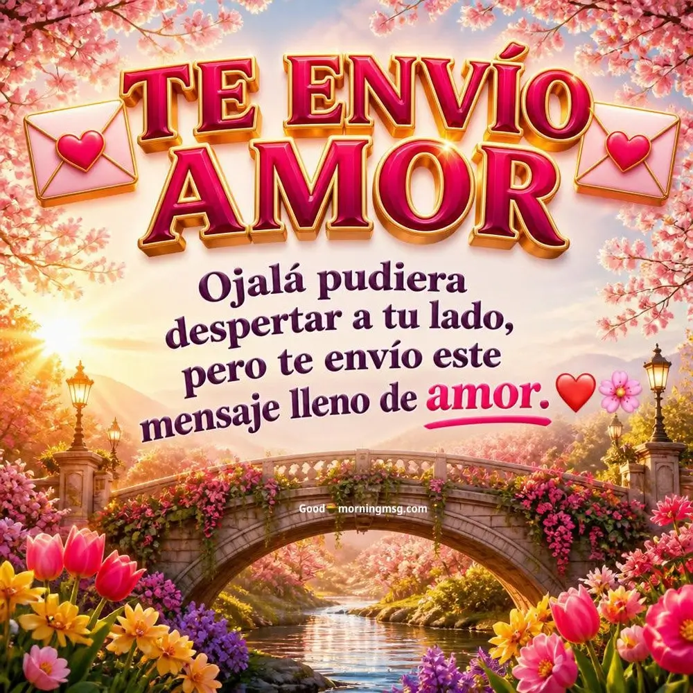 Mensajes Románticos Pareja Buenos Dias Amor