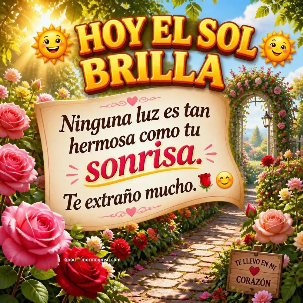 Pareja Distancia Buenos Dias Amor