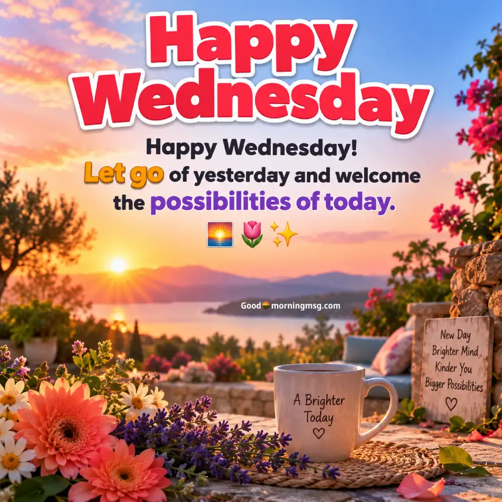 Beautiful Wednesday Good Morning Images