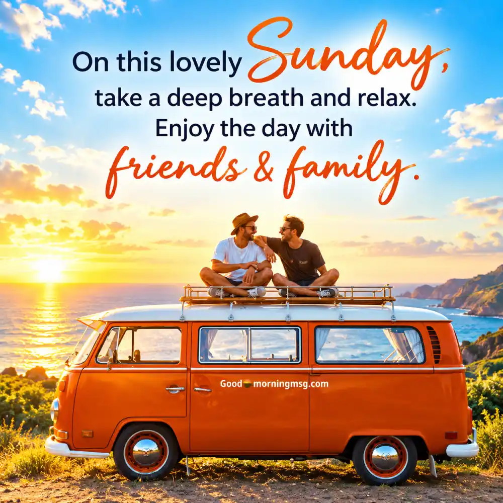 Blessed Good Morning Sunday God