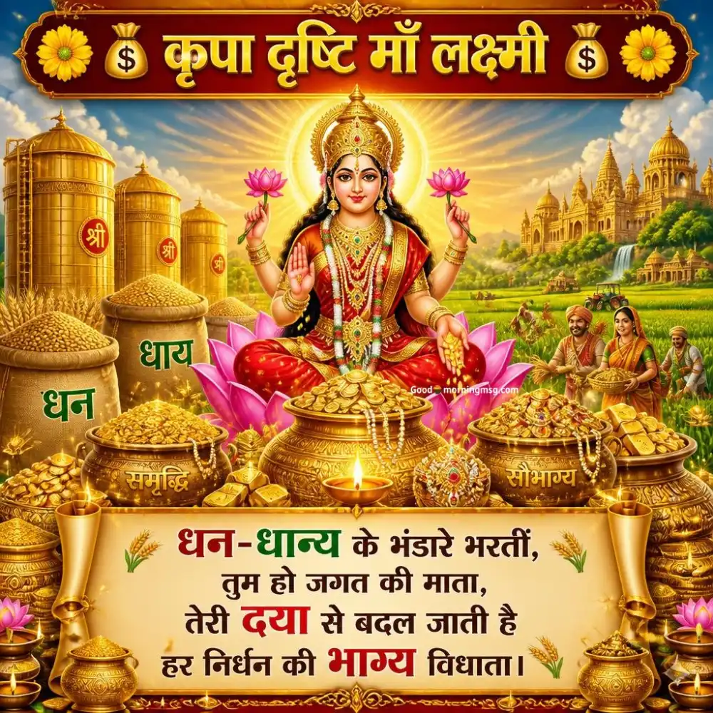 Blessing Laxmi Good Morning Images