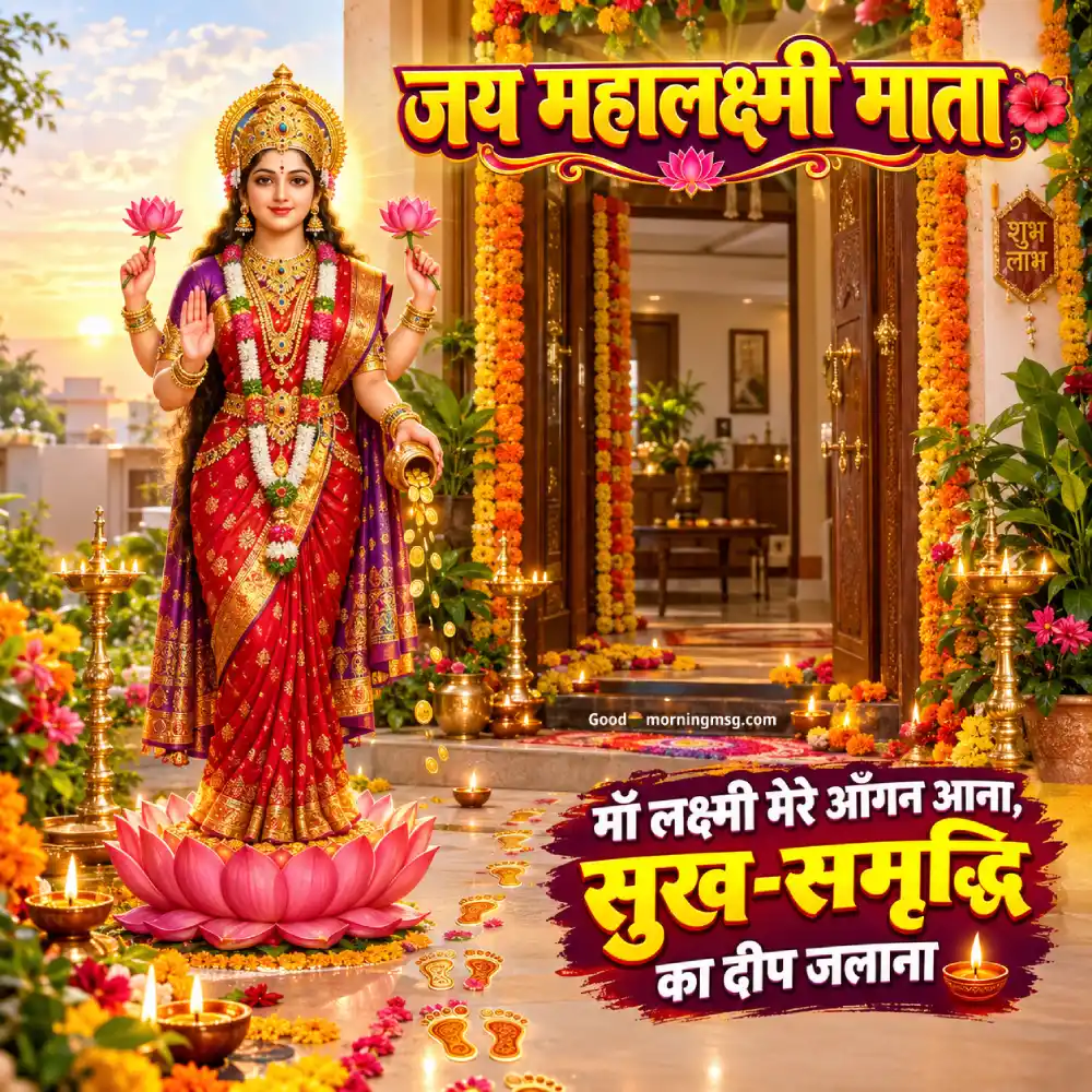 Friday Maa Laxmi Good Morning Images