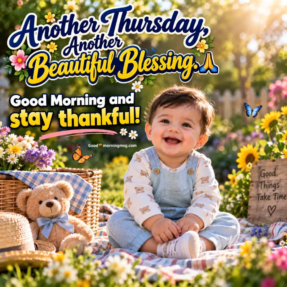 Good Morning Happy Thursday Have A Blessed Day