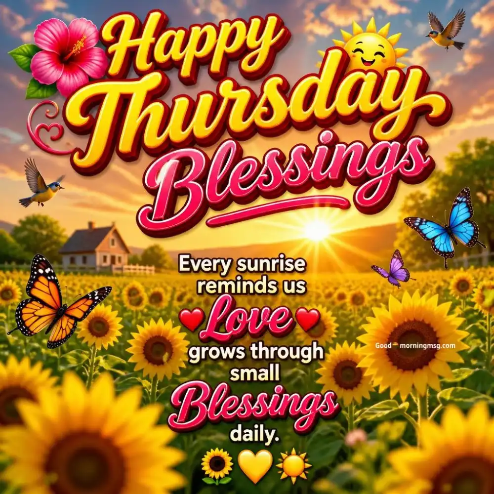 Good Morning Happy Thursday