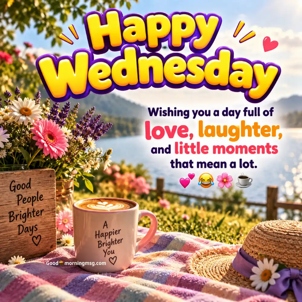 Good Morning Have A Blessed Wednesday Images