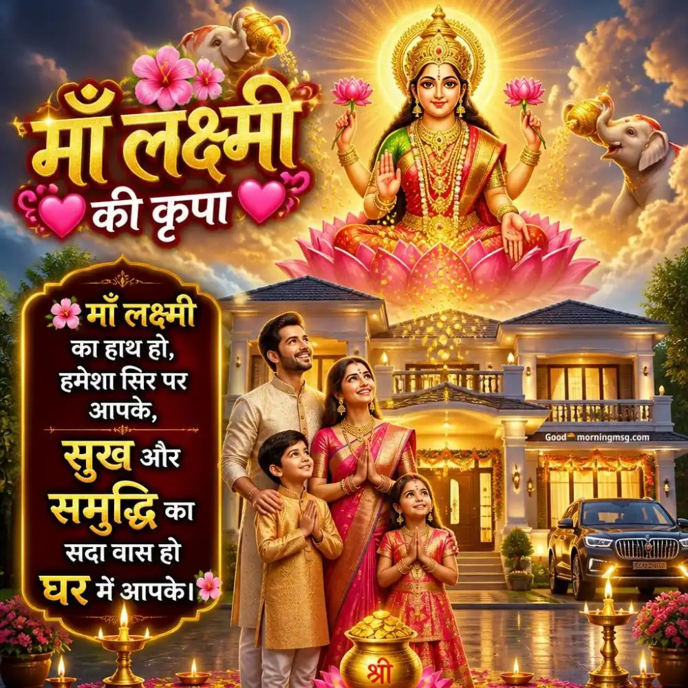 Good Morning Images Of Mahalaxmi