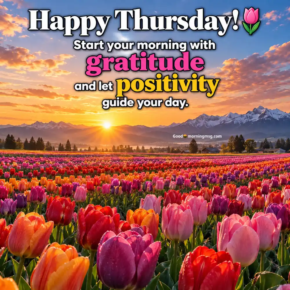 Good Morning Thursday Morning