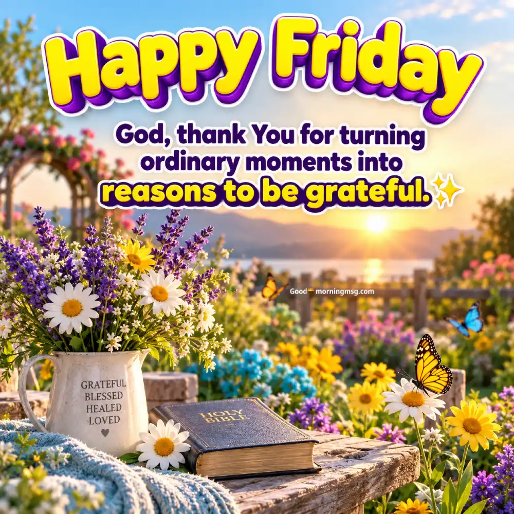 Good Morning Wishes Friday Images