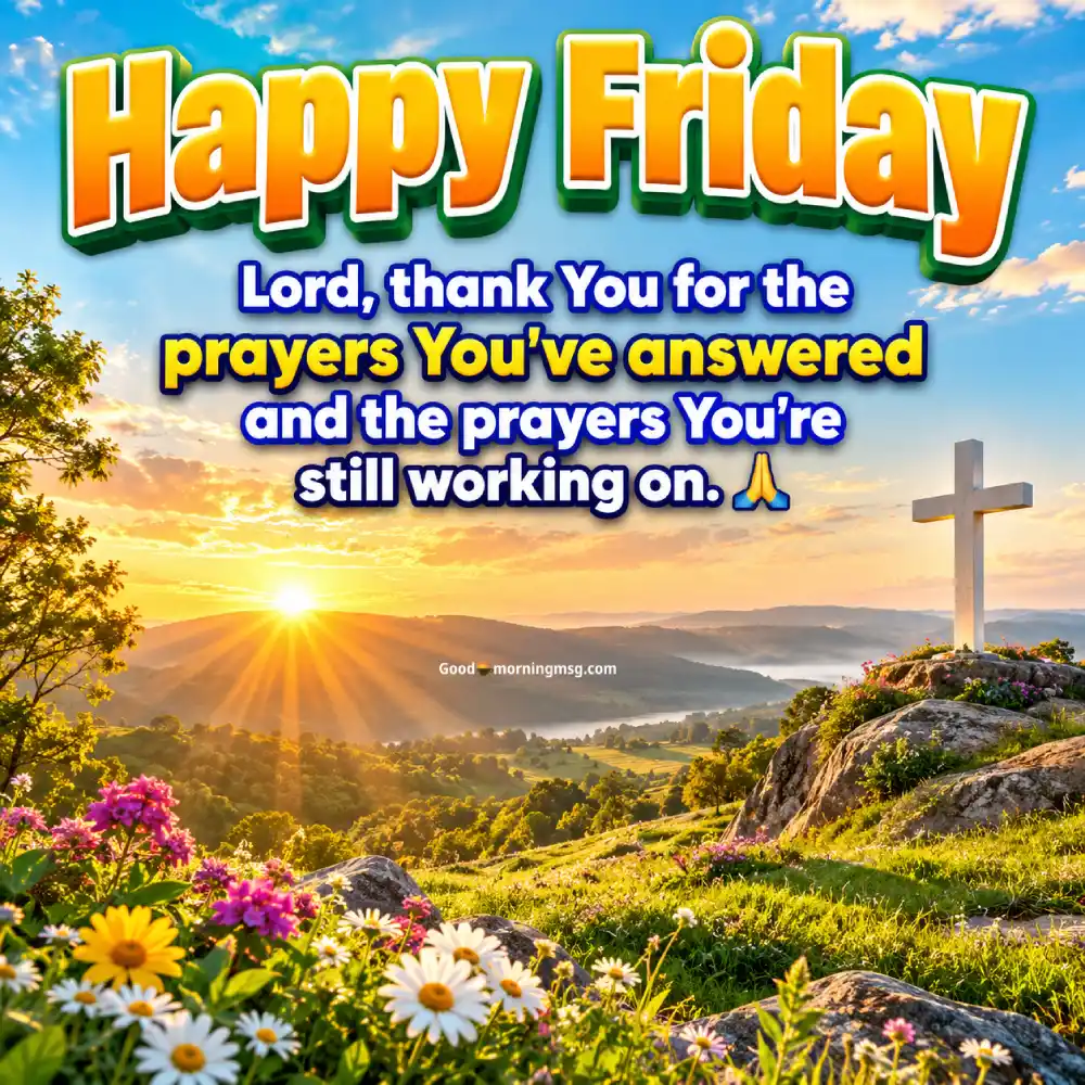 Happy And Blessed Friday Images