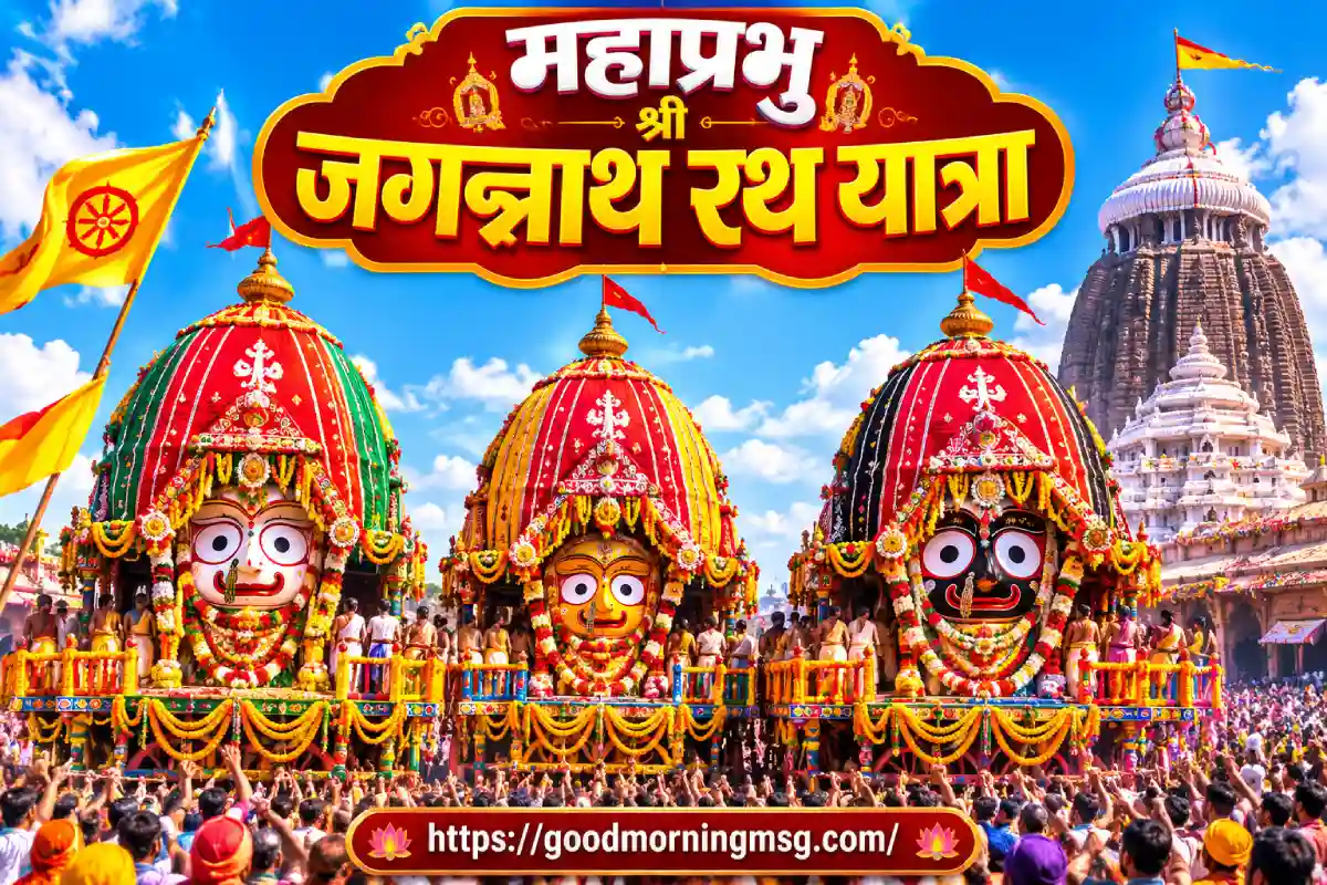 Jagannath Rath Yatra 2026 Photos, Wishes, And History