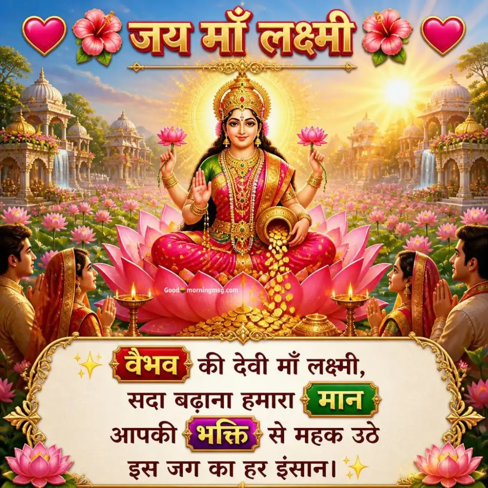Lord Lakshmi Devi Good Morning Images