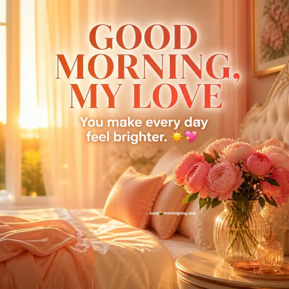 Romantic Love Flirty Good Morning Messages For Her