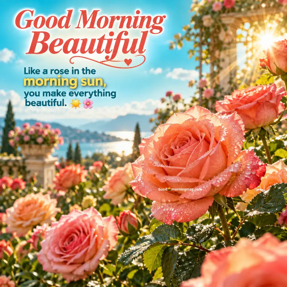 Special Red Rose Good Morning Images