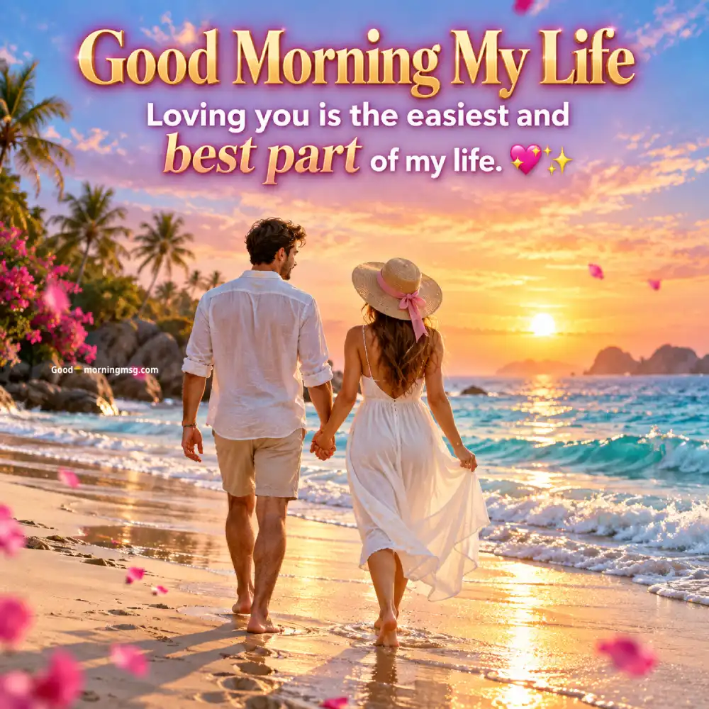 Sweet Good Morning For Wife