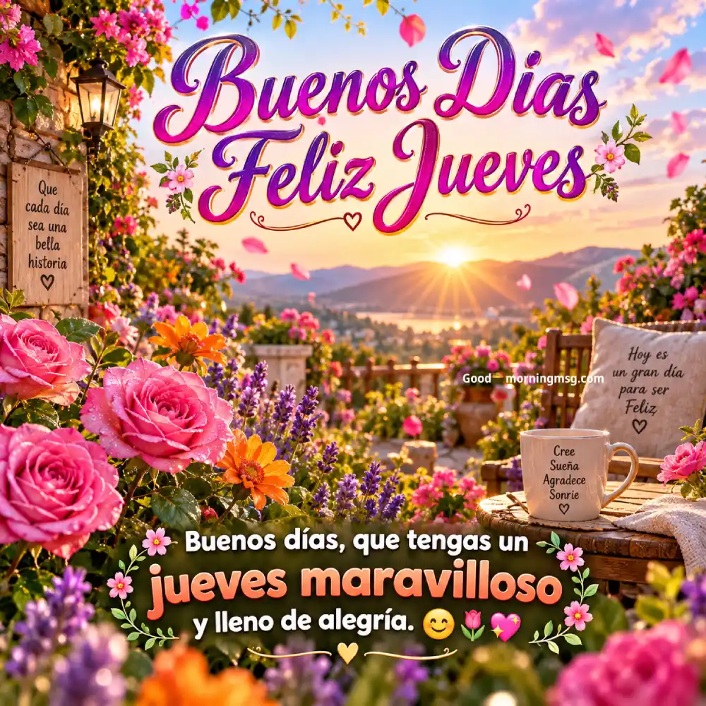Reflexion Buenos Dias Jueves