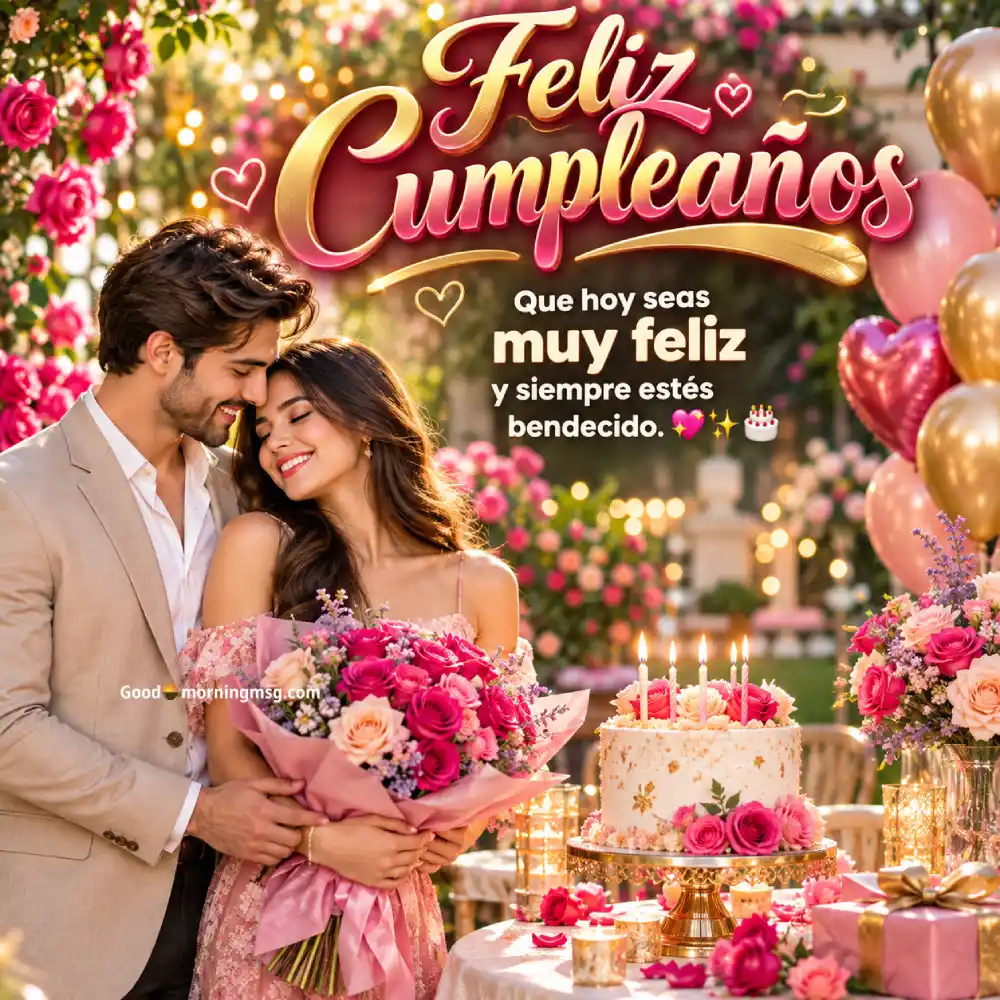 Romantico Frases De Feliz Cumpleaños Amor