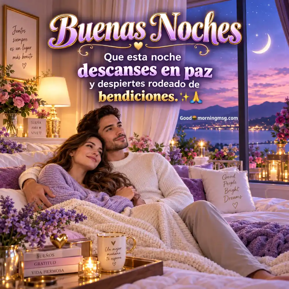 Tiernas Feliz Descanso Hasta Mañana