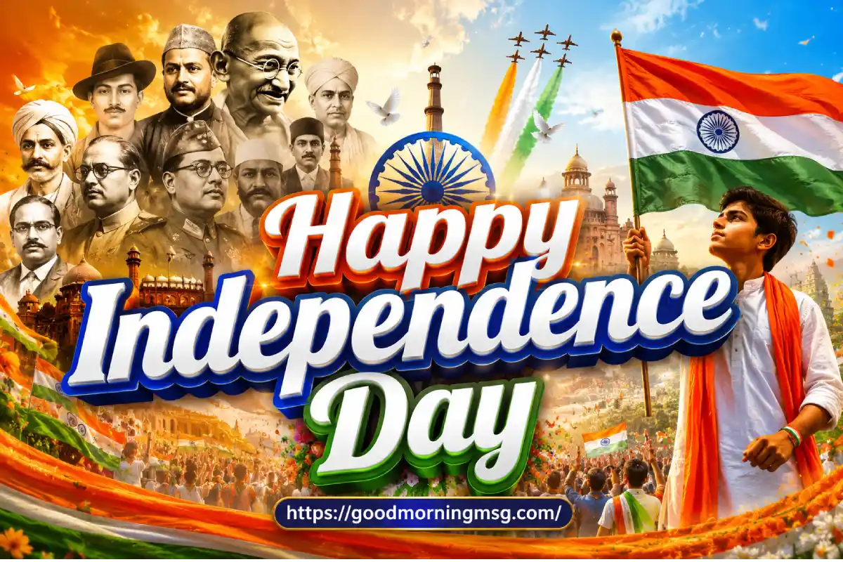 August 15 Happy Independence Day