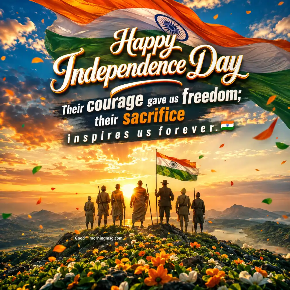 Happy Independence Day For Status