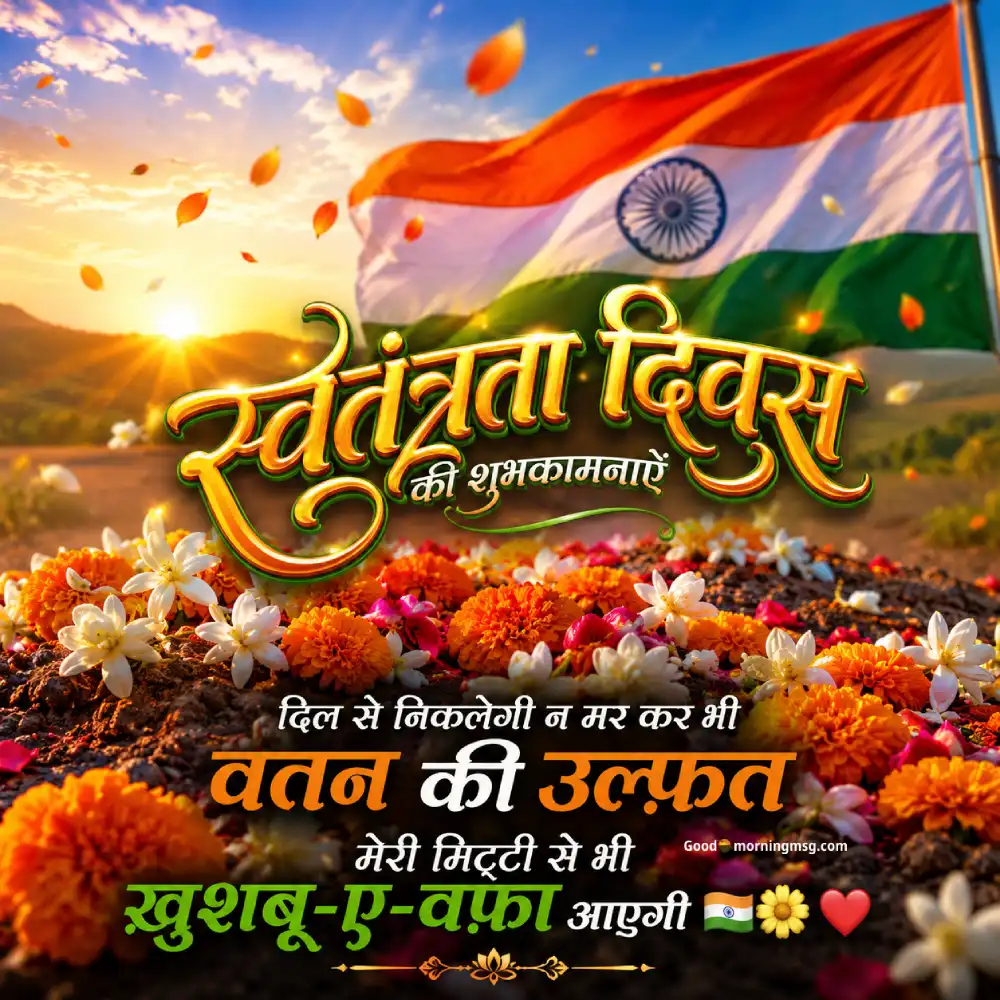 Status Beautiful Happy Independence Day