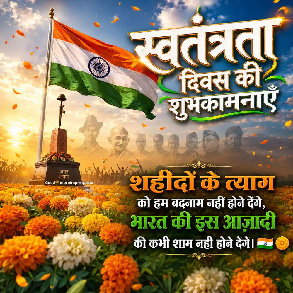Whatsapp Status Happy Independence Day 2026
