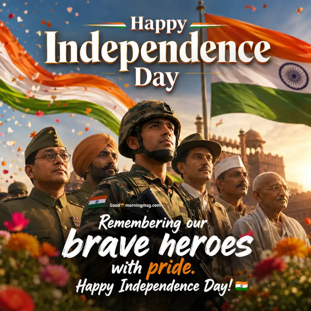 Wishes Happy Independence Day 2026
