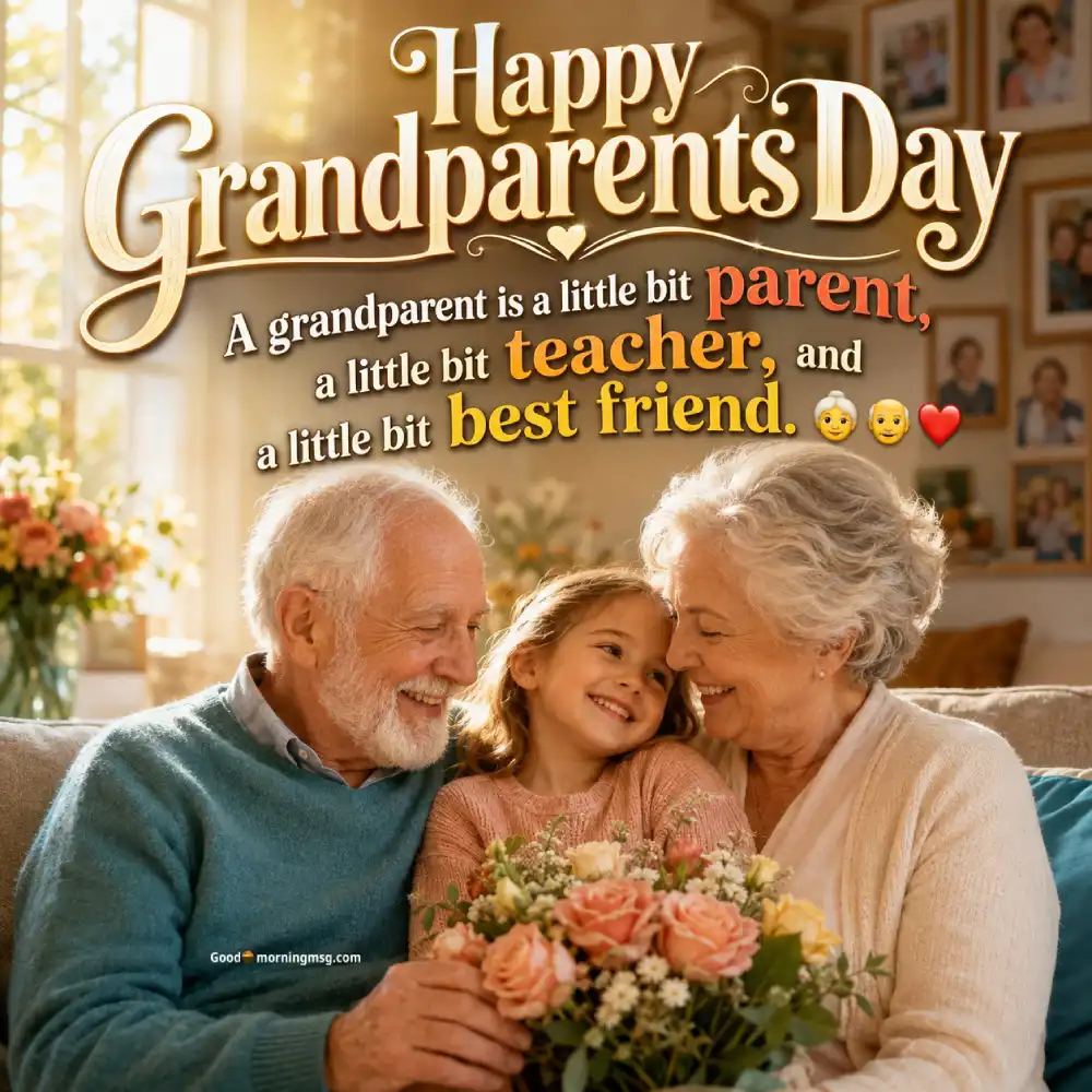 20+ Sweet Messages For Grandparents Day