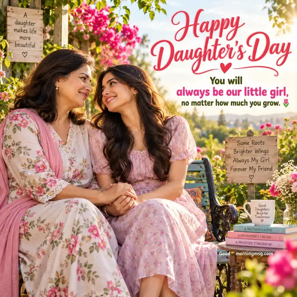 Beautiful Happy Daughters Day Images