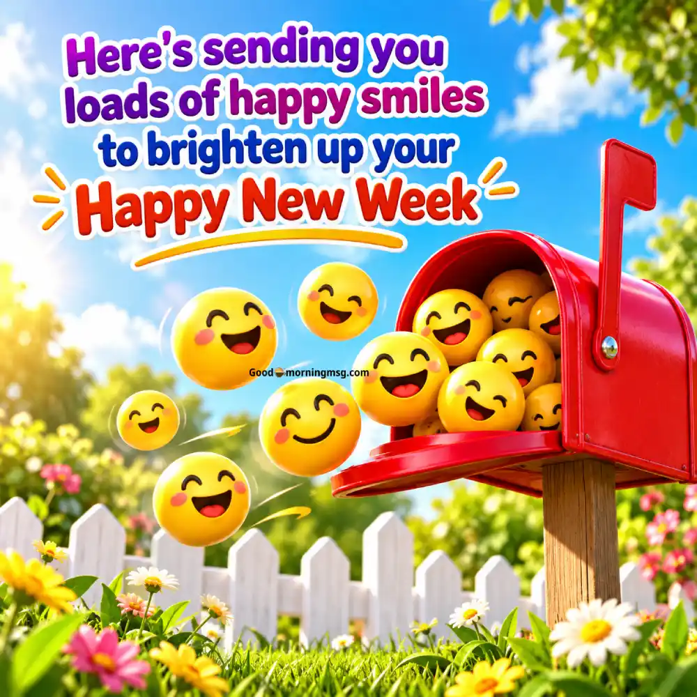 Beautiful New Week Blessings